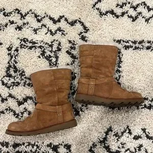 UGG | Shoes | Ugg Australia Chestnut Suede Noira Calf Boots  display picture 1
